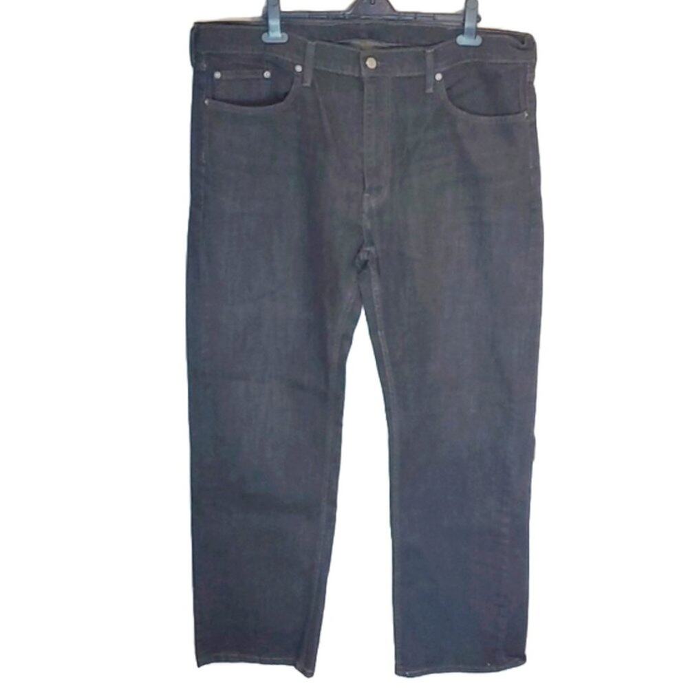 Levi's Men's 559 Black Label Raw Black Denim SZ 40
